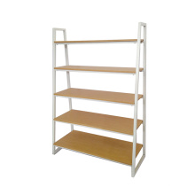 Custom high quality multi tiers metal wooden display racks shelf Manufacturer